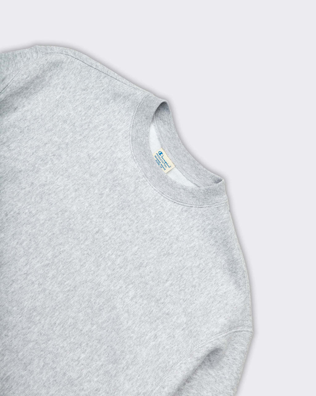 Crewneck Reverse Wave Grigia