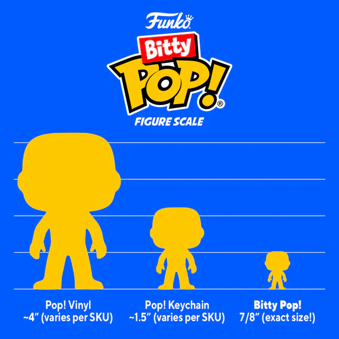 Funko Bitty Pop! Deluxe FNAF Blacklight Freddy Vinyl Figure Statua Collezione
