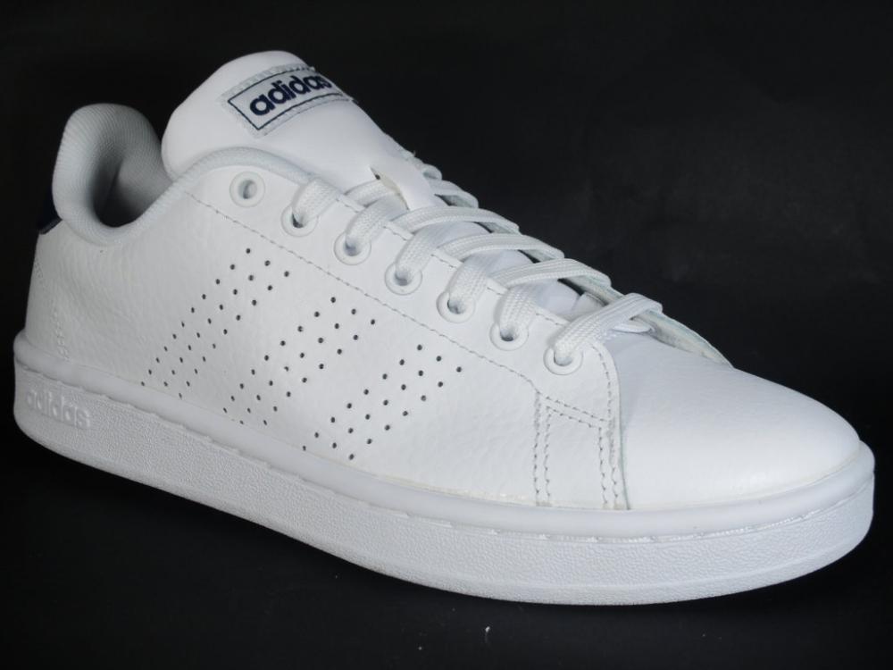 Adidas Sneakers Advantage F36423 Bianche Unisex Pelle