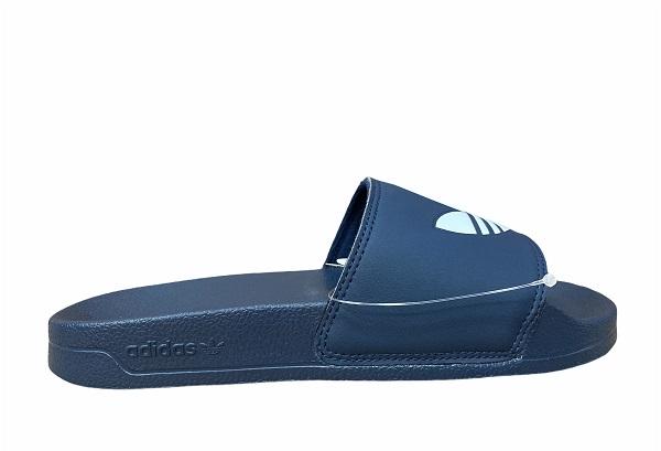 Adidas Originals ciabatta unisex da mare eo piscina Adilette Lite FU8299 blu-bianco