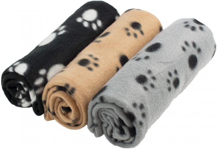 COPERTA PLAID PILE COPRIDIVANO ANIMALI COPRI SEDILE AUTO PER CANI GATTI | 90X120