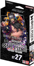 Bandai One Piece Card Games St-27 Starter Deck Marshall.D.Teach Gioco Di Carte