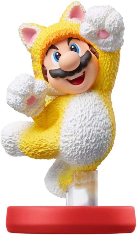 AMIIBO NINTENDO SUPER MARIO PACK 2 IN 1 - CAT MARIO (GATTO) CAT PEACH (GATTINA)