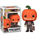 Funko Pop Tv The Office 1171 Dwight Schrute Pumpkinhead Testa Di Zucca Statuetta