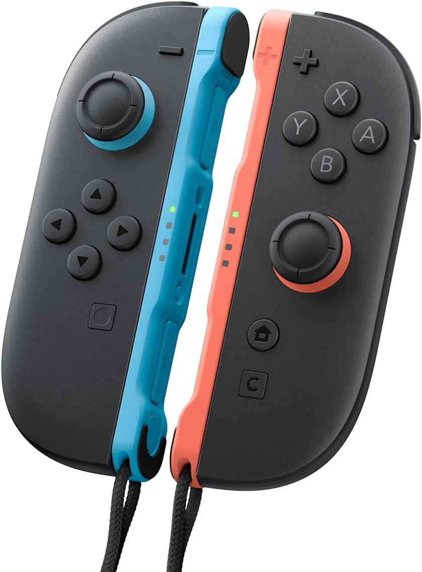 Nintendo Switch 2 -Set 2 Joy-Con Controller Rosso-Blu Pad Nuovo NSW2