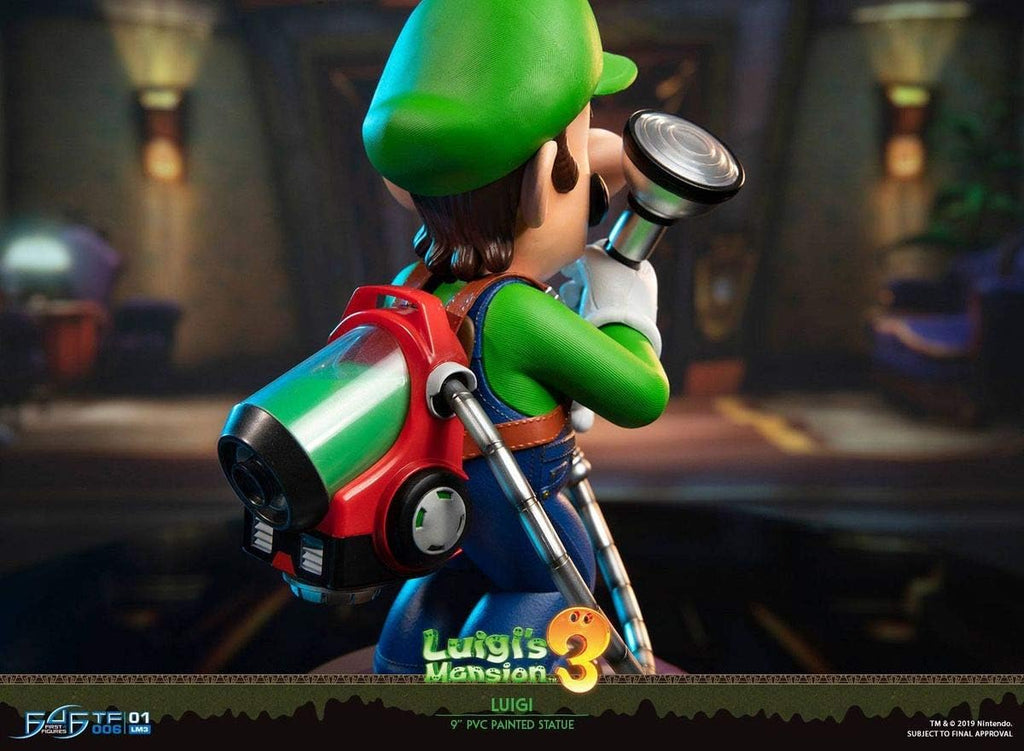 First 4 Figures Luigi' S Mansion 3 Deluxe Collector 23Cm Statua Da Collezione 9"