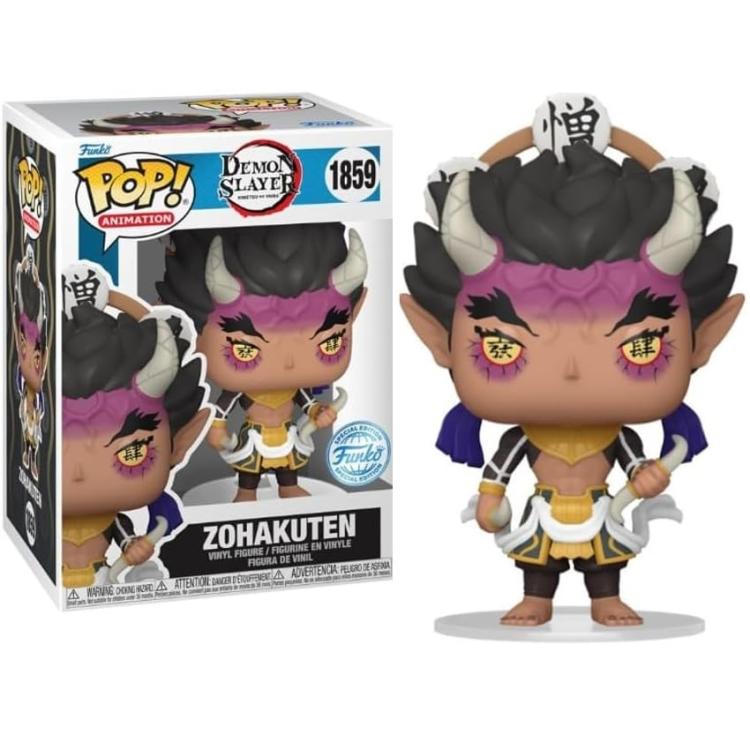 Funko Pop ! Animation - Demon Slayer (1859) Zohakuten Special Edition Figure 9Cm