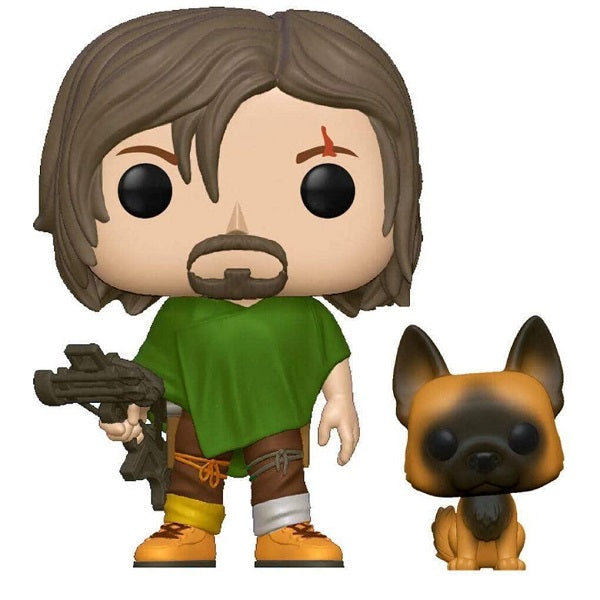 Funko Pop Television The Walking Dead 1182 Carol Darly Dixon With Dog Vinyl Amc
