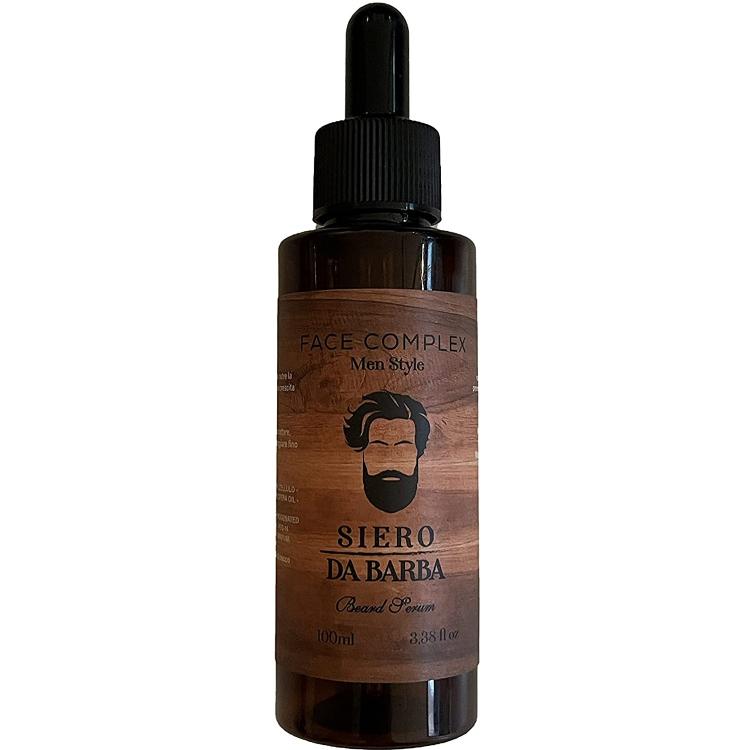 Facecomplex Siero Da Barba Per Trattamento Detergente Nutriente Idratante Uomo