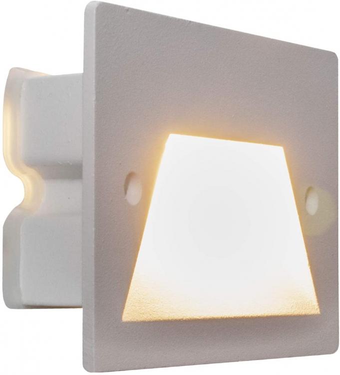 Faretto Segnapassi Ip65 Led 3W Incasso Scatola 503 X Scale Giardino 6500K/Bianco
