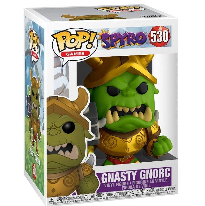 Funko Pop ! Games Spyro - (530) - Gnasty Gnorc Spyro The Dragon 9cm