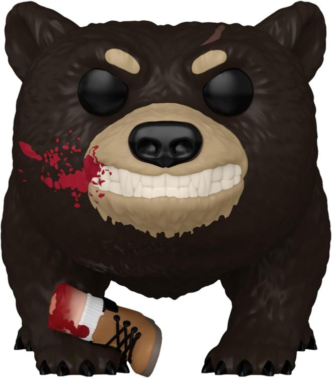 Funko Pop ! Movies Cocaine Bear - (1452) Bear W / Leg Figure Vinyl Blood 9Cm
