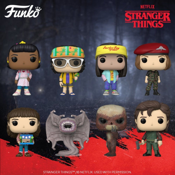 Funko Pop ! Television - Stranger Things S4 (1299) Robin W/Hunter - Vinyl Figure