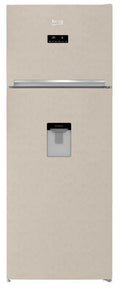 BEKO FRIGO DOPPIA PORTA NO FROST 455LT A+ 70CM BEIGE FRIGORIFERO RDNE455E30DBN