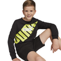 Puma felpa girocollo da ragazzo Power Graphic 679255-51 nero