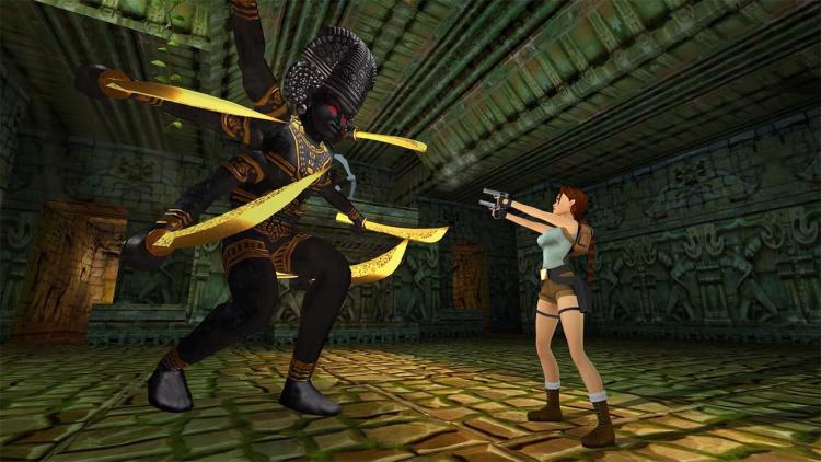 Tomb Raider I-Iii Remastered Trilogy Lara Croft Ps5 Gioco Playstation 5 Pal Ita