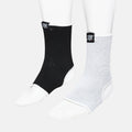 Leone Cavigliera DOUBLE AB716 Nero-Bianco - Protezione Caviglia Boxe