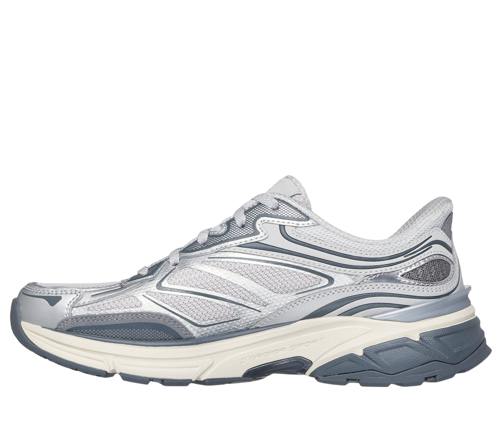 Skechers Slip-ins Stamina Sport 150710/SIL Sneakers Donna Argento