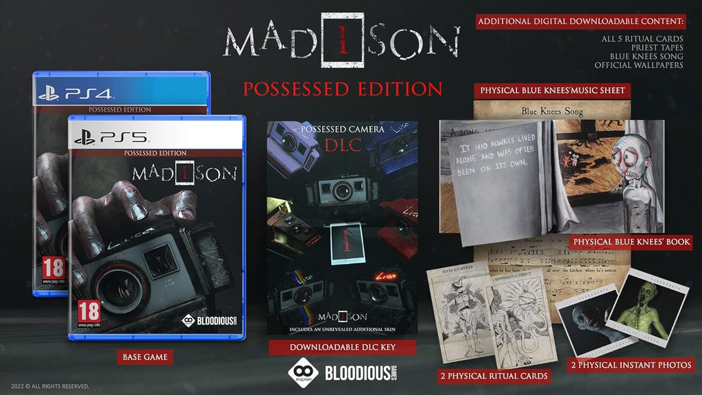 Madison Possessed Edition PS5 Gioco Playstation 5 Eu Ita Nuovo Sigillato