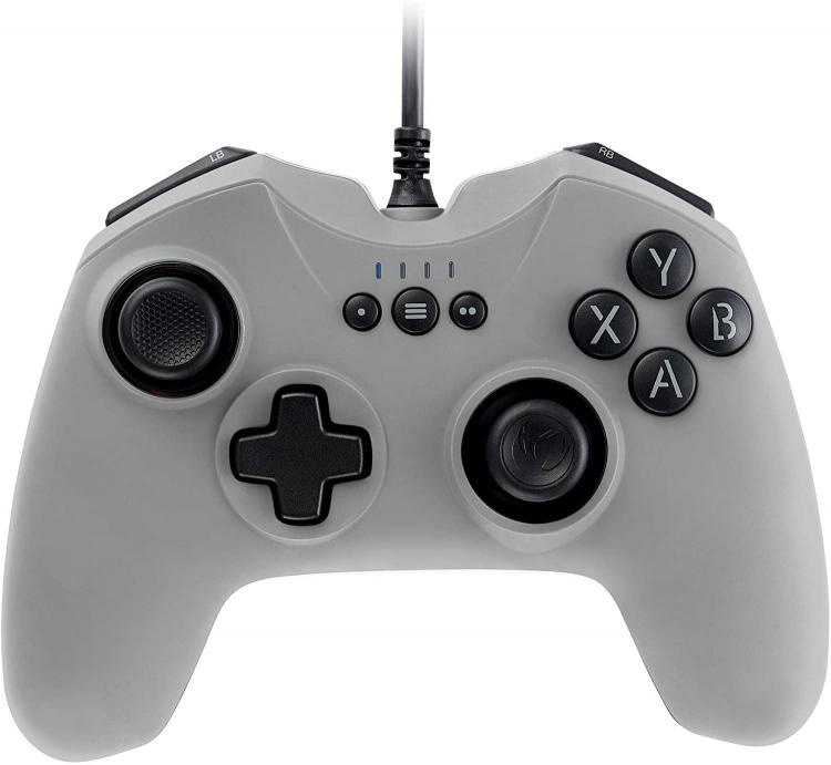 Nacon Pc Controller Gaming Gc-100 Grigio Windows Pad 6 Pulsanti Computer