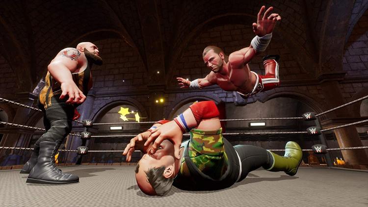 Wwe 2K Battlegrounds Ps4 Gioco Wrestling Play Station 4 Italiano Videogioco Pal