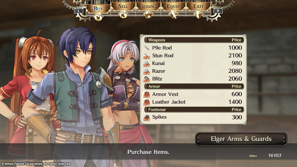 Trails In The Sky 1st Chapter Ps5 (Day One) Gioco Playstation 5 Nuovo Sigillato