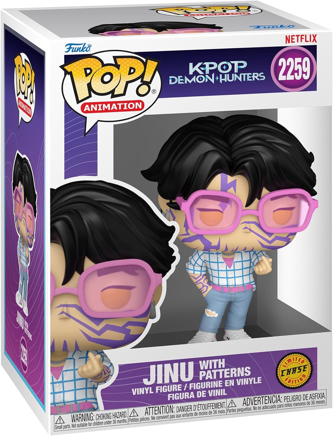 Funko Pop Animation - KPop Demon Hunters (2259) Jinu Chase - Figure