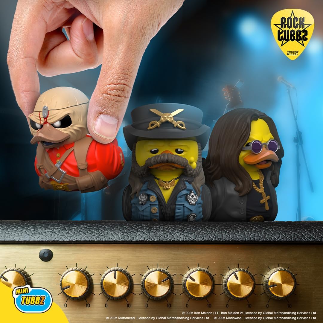 Tubbz Mini "Ozzy Osbourne" Paperella Figure 9Cm Duck Da Collezione Rock