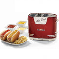 ARIETE MACCHINA PER HOTDOG 0186 PARTY TIME 650W HOT DOG MAKER ROSSA STILE RETRO
