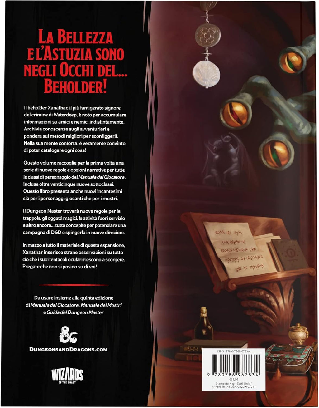 Dungeons & Dragons - Guida Omnicomprensiva Di Xanathar (Vers. Ita) Libro
