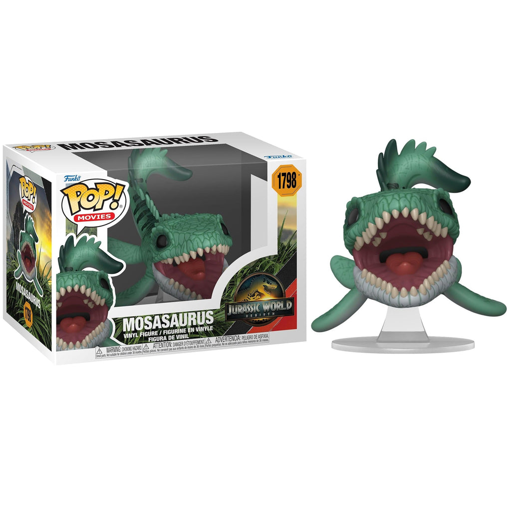 Funko Pop ! Movies Jurassic World Rebirth Mosasaurus - (1798) Vinyl Figure 9cm