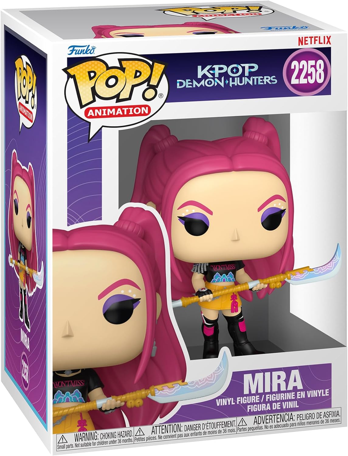 Funko Pop Animation - KPop Demon Hunters (2258) Mira Figure Vinyl 9cm