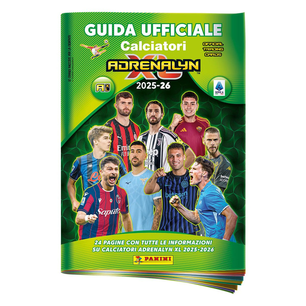 Panini Calciatori Adrenalyn XL Serie A 2025-2026 Starter Set Raccoglitore + 4 Buste