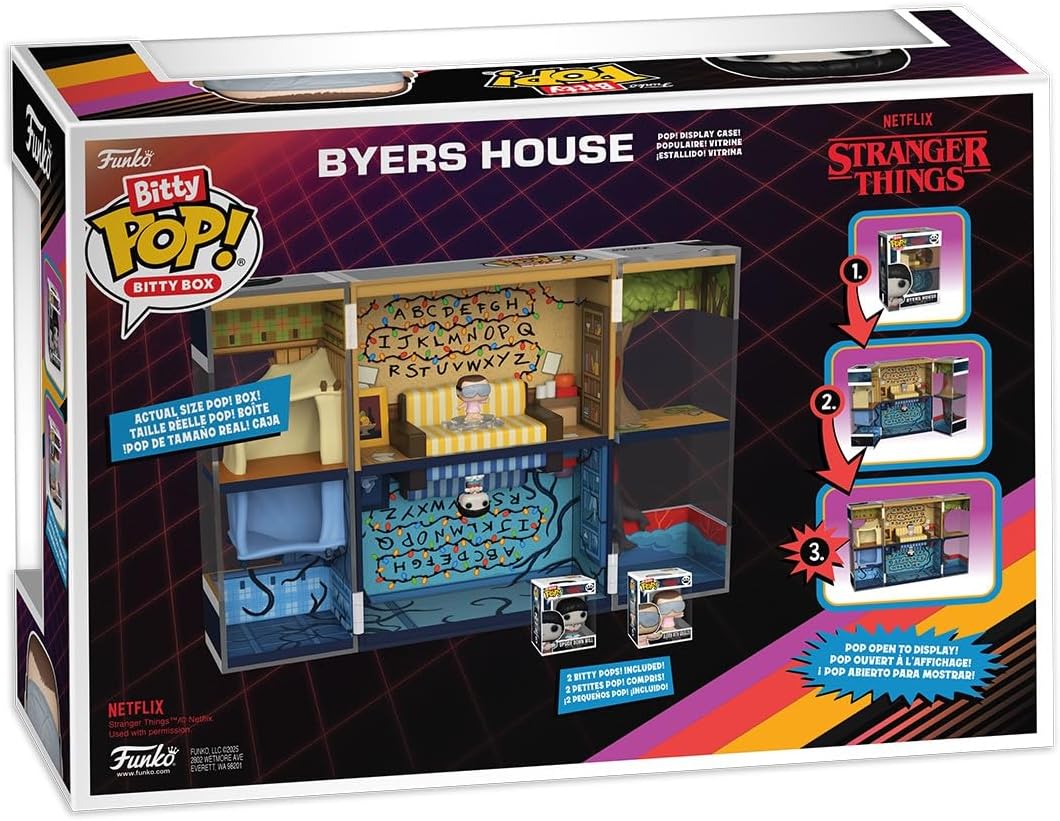 Funko Bitty Pop ! Bitty Box - Netflix Stranger Things - Byers House - Vinyl Figure