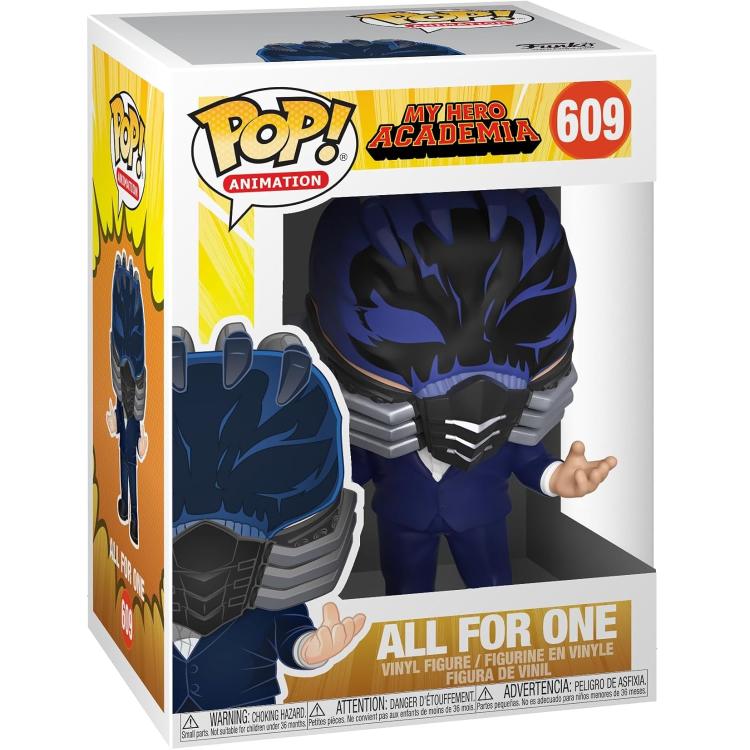 Funko Pop ! Animation - My Hero Academia (609) All For One Vinyl Figure 9Cm