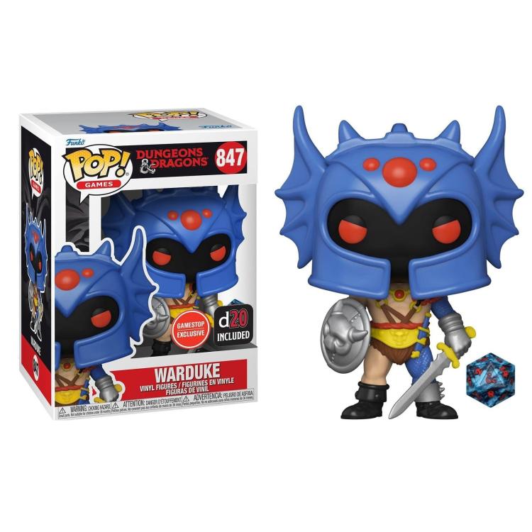 Funko Pop ! Games Dungeons & Dragons - (847) Warduke Figure 9Cm Special Exm