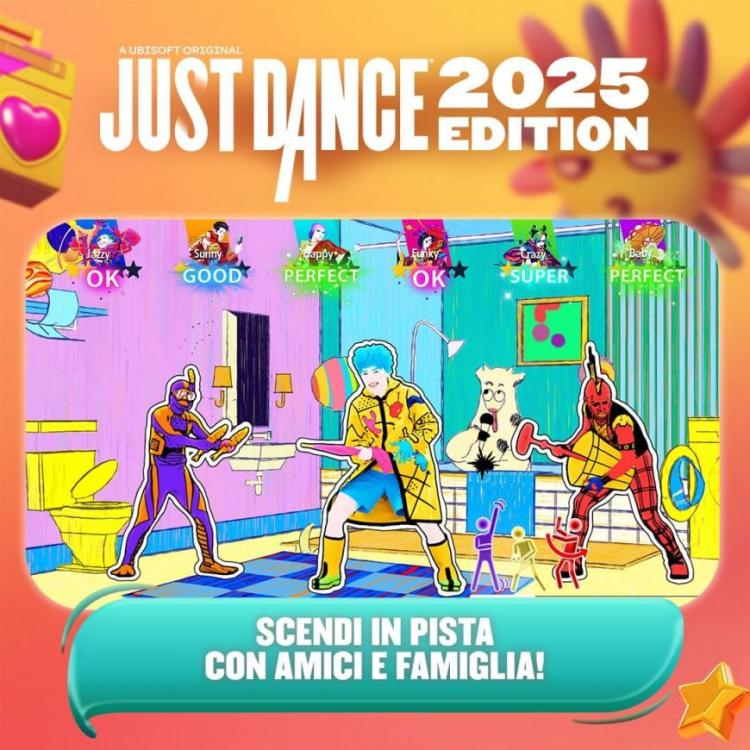 Just Dance 2025 Edition Nintendo Switch Videogioco Nuovo Italiano (Ciab) Music