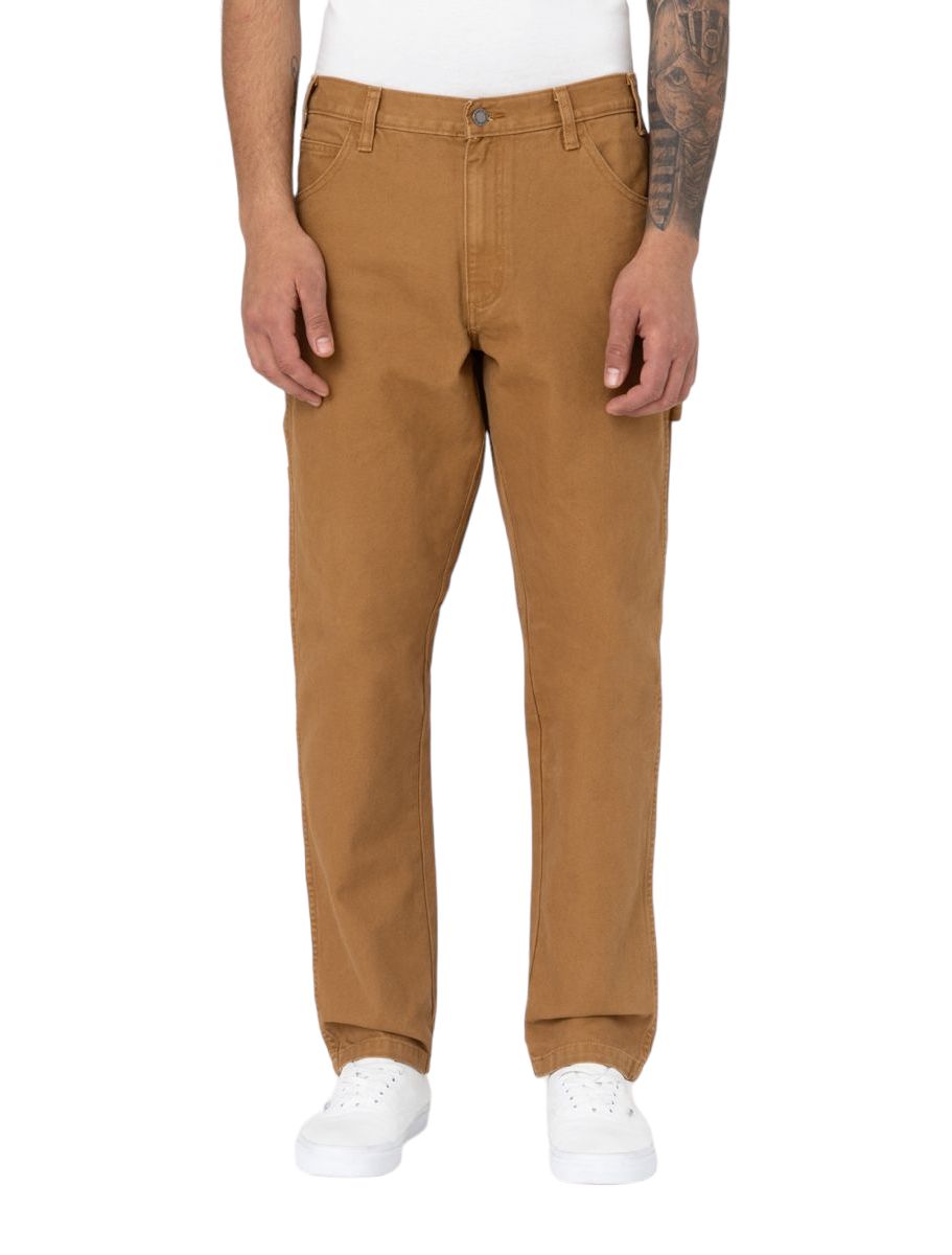 Pantaloni Carpenter Uomo Stone Washed Brown Duck