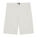 Pantaloncini Duck Canvas Uomo Stone Washed Cloud