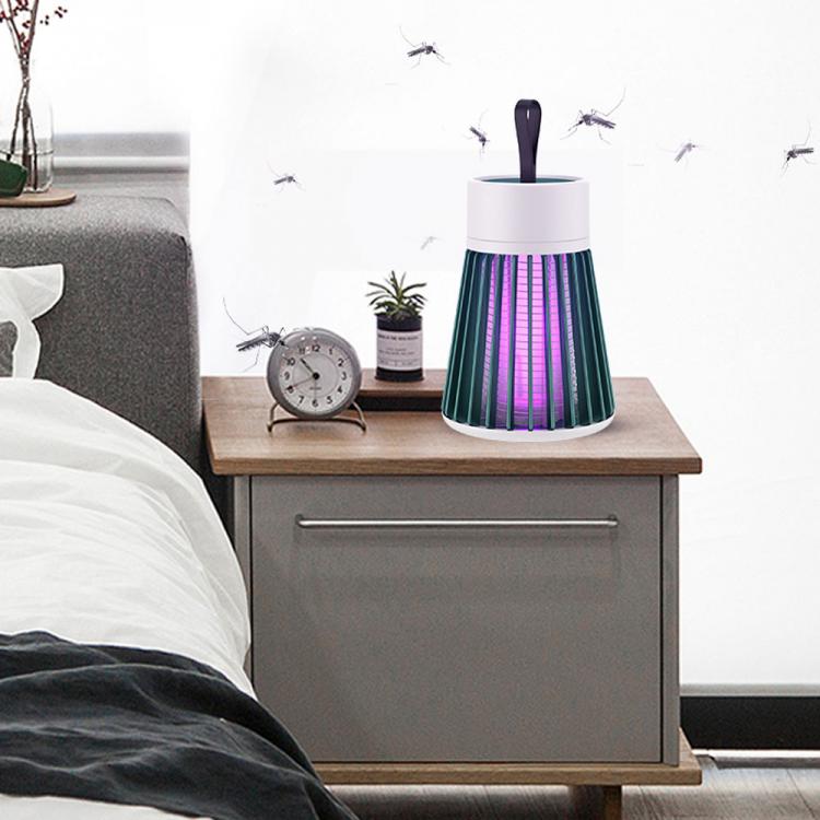 Zanzariera Elettrica Led Uv Uffcio Casa Campeggio Trappola Anti Zanzare Cavo Usb