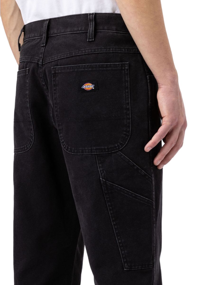 Pantaloni Carpenter Uomo Stone Washed Black