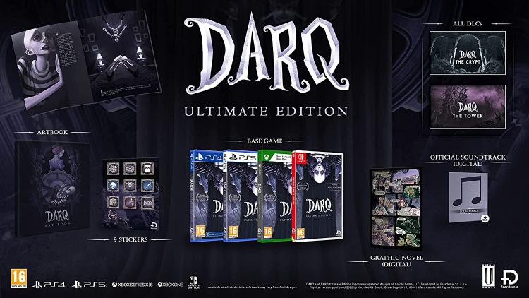 DARQ: ULTIMATE EDITION NINTENDO SWITCH ITALIANO GIOCO NUOVO SIGILLATO PAL ITA