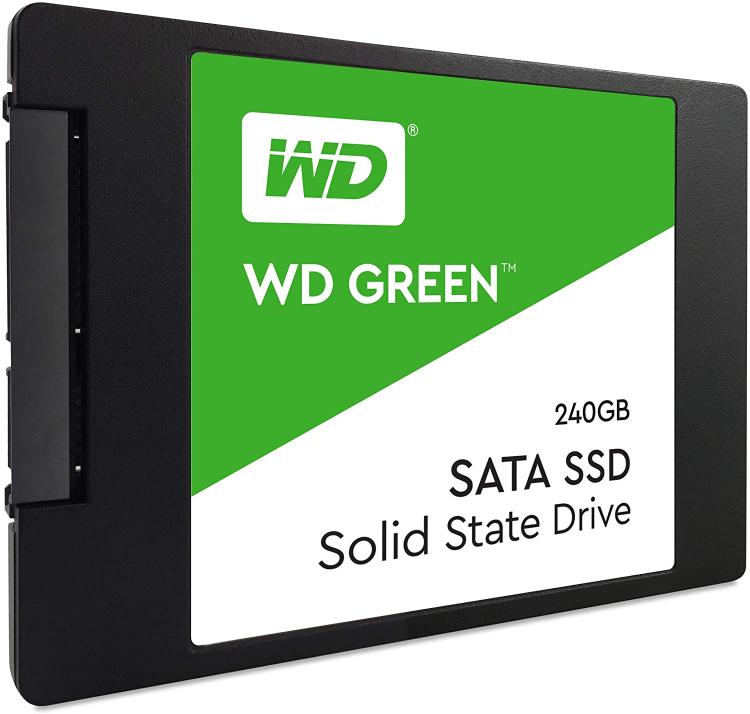 Wd Hdd Ssd 2.5" 240Gb Sata 6Gb/S Green Wds240G2G0A Western Digital Pc Portatile