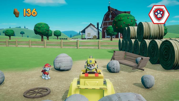 Paw Patrol On A Roll! Al Lavoro Ps4 Gioco Italiano Playstation 4 Eu Pow Nuovo