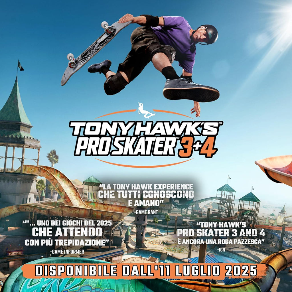 Tony Hawk S Pro Skater 3+4  PS5 Gioco Playstation 5 Eu Ita Nuovo Sigillato