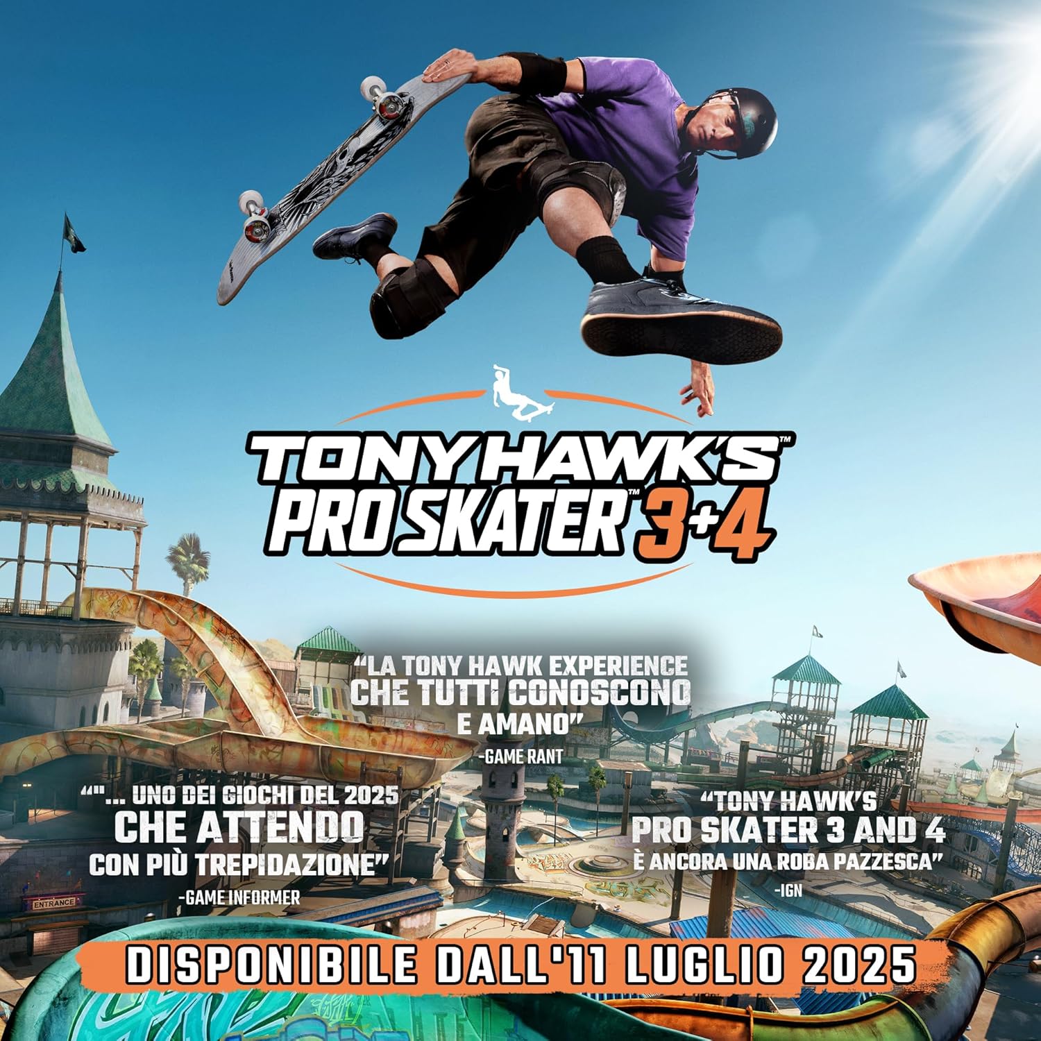 Tony Hawk S Pro Skater 3+4  PS5 Gioco Playstation 5 Eu Ita Nuovo Sigillato