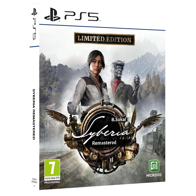 Syberia Remastered - Limited Edition Ps5 Gioco Italiano Nuovo Sigillato