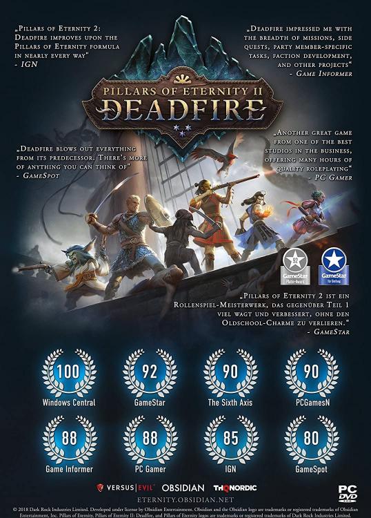 Pillars Of Eternity Ii: Deadfire - Ultimate Edition Ps4 Gioco Italiano Nuovo