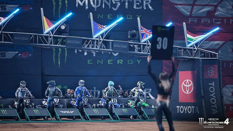 MONSTER ENERGY SUPERCROSS 4 EU PS5 VIDEOGIOCO ITALIANO PLAY STATION 5 NUOVO