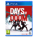 Days Of Doom PS4 Gioco Playstation 4 Copertina Eu Ita Nuovo Sigillato